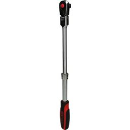 KS TOOLS GMBH KS 914.1220 - 1/2'' SlimPOWER telescopic reversible ratchet, 72 teeth