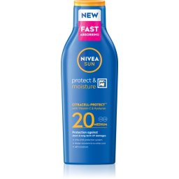 NIVEA SUN Protect & Moisture Suntan Milk SPF 20 200 ml