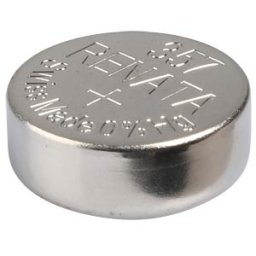 RENATA 357 - Renata, silver oxide, 160 mAh, 11.6 x 5.4 mm