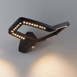 Paulmann Alara smart sensor wall light, RGBW anthracite IP44