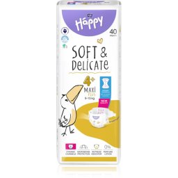 BELLA Baby Happy Soft&Delicate disposable nappies with absorbent channels Maxi Plus 9-15 kg 40 pc