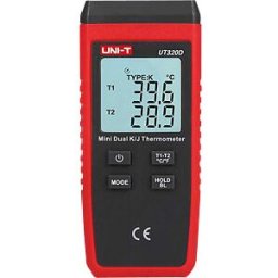 UNI-TREND UT 320D - Digital thermometer, -40 to +260°C, 2 channel