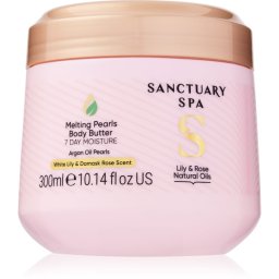 Sanctuary Spa Lily & Rose Natural Oils Intense Moisture Body Butter 300 ml