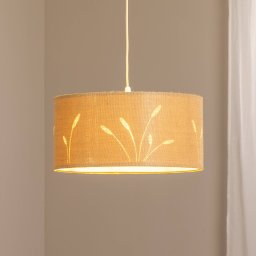 Maco Design Boho Auris pendant light, beige, Ø 40 cm, textile