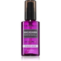 KUNDAL Macadamia Ultra Serum White Musk Regenerating Oil Serum for damaged hair 100 ml