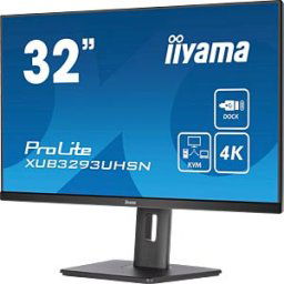 IIYAMA IIY XUB3293UHSN5 - +IIY XUB3293UHSN 80-cm monitor, 4K UHD, USB-C, speakers