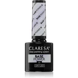 Claresa UV/LED Base Power Base Coat Gel For Gel Nails shade 11 5 g