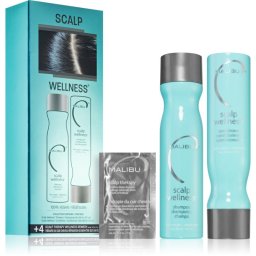 Malibu C Scalp Wellness Collection set for dry scalp