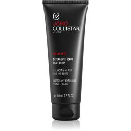 Collistar Uomo Face and Beard Cleansing Scrub Cleansing Scrub to Prepare the Skin Before Shaving 100 ml