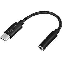 LOGILINK UA0398 - USB Type-C cable to 3.5 mm audio jack adapter