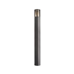 Deko-Light Path light Facado II, height 100 cm, grey/smoke, Ø 11 cm IP65