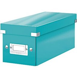 LEITZ 60410051 - Archive box C&S WOW CD, ice blue