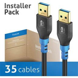PURELINK FI-U310-015-PCK - USB 5 Gb/s cable, A plug, 1.5 m, pack of 35
