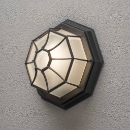 Konstsmide Wall/Roof outdoor wall light, black