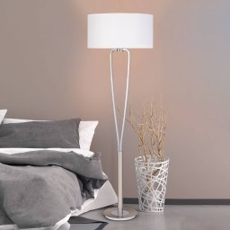 Trio Lighting Magnificent PARIS floor lamp in nickel