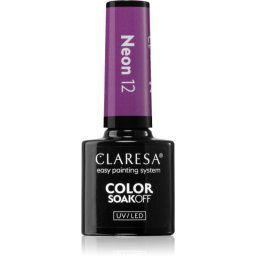 Claresa SoakOff UV/LED Color Neon Gel Nail Polish shade 12 5 g