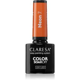 Claresa SoakOff UV/LED Color Neon Gel Nail Polish shade 7 5 g