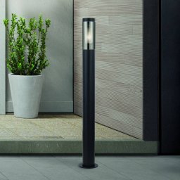 Searchlight Batton path light, IP44, black, height 90 cm, metal