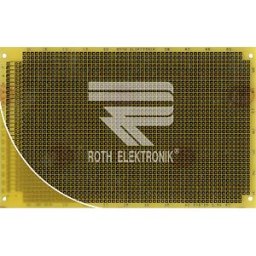ROTH-ELEKTRONIK RE 319LF - Prototyping board, FR4, spacing 2.54 mm, 64-pin