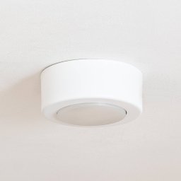 HELAM SPOT 53 downlight, cream white, Ø 11.5 cm, metal, GX53