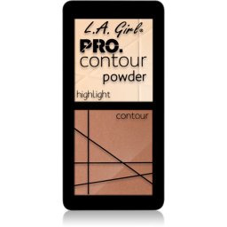L.A. Girl Cosmetics PRO. Contour Powder Contouring palette shade Light 5.6 g