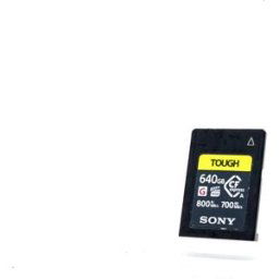 Used Sony 640GB 800MB/s Tough Type A CFexpress Card