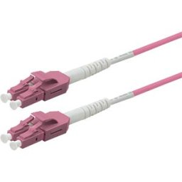 ROLINE 21158658 - Fiber optic patch, LC-Duplex, OM4, 50/125 µm, violet, 20 m