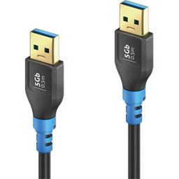 PURELINK FI-U310-005 - USB 5 Gb/s cable, A plug, 0.5 m