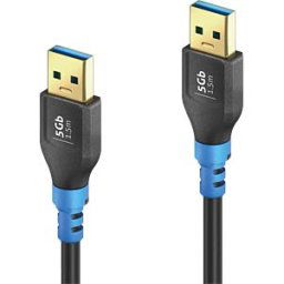 PURELINK FI-U310-015 - USB 5 Gb/s cable, A plug, 1.5 m