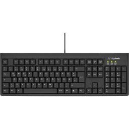 KEYSONIC 61083 - Keyboard, USB, IPX7, black
