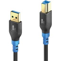 PURELINK FI-U300-020 - USB 5 Gb/s cable, A plug to B plug, 2.0 m