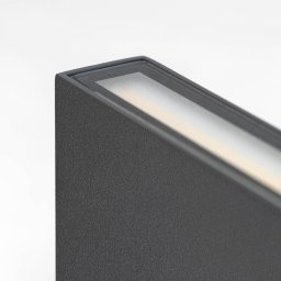 LED outdoor wall lamp CMD 9060, 11 cm, anthracite, IP54, up/down