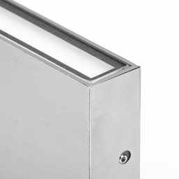 LED outdoor wall lamp CMD 9061, 11 cm, stainless steel, up/down, IP54
