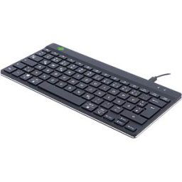 R-GO TOOLS R-GO CODEWDBL - Keyboard, USB, compact, ergonomic, black