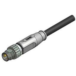 CONEC SAL8 RS45 - SAL M8 x 1, 4-pin, 5 m, cable plug