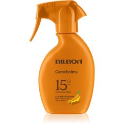 Bilboa Carotissima Trigger Sun Spray with beta carotene SPF 15 250 ml