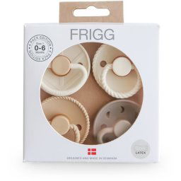 FRIGG 4 Pack Edition Size 1:0-6 months dummy Crystal Sparkle