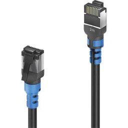PURELINK PURE FIPC110020 - Patch cable, Cat.6a, S/FTP, black, 2 m