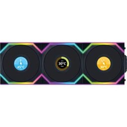 LIAN 12RSLLCD1B - Lian Li Wireless LCD fan, ARGB, Reverse, 120 mm, black