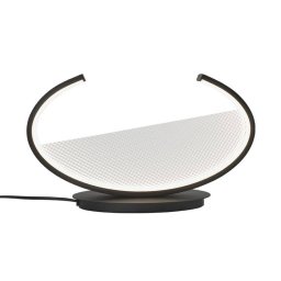 Viokef Adele LED table lamp, height 22 cm, black, metal
