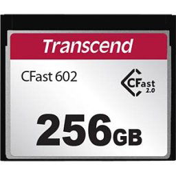 TRANSCEND TS256GCFX602 - CFast memory card, 256 GB
