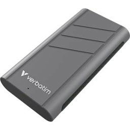 VERBATIM 32021 - Verbatim TurboMetal SSD USB-C 40 Gb/s 1 TB