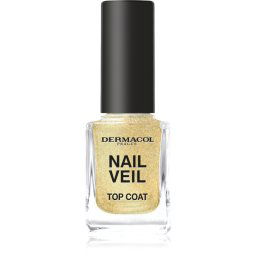 Dermacol Nail Veil Top Coat glittering shade Sparkling Beach 11 ml