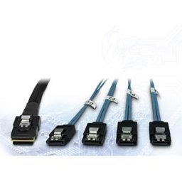 INTER-TECH IT88885237 - SFF-8087 > 4x SATA, metal, 1.0 m