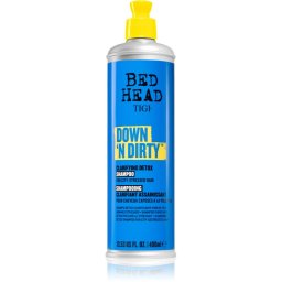 TIGI Down N' Dirty Clarifying Detox Shampoo Cleansing Detoxifying Shampoo for everyday use 400 ml