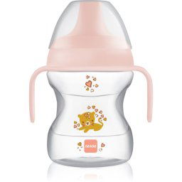 MAM Learn to Drink Cup training cup with handles Girl 190 ml