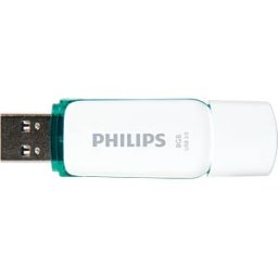 PHILIPS MEDIA PHI FM08FD75B - USB Flash Drive, USB 3.0 8 GB, Snow Edition Spring Green