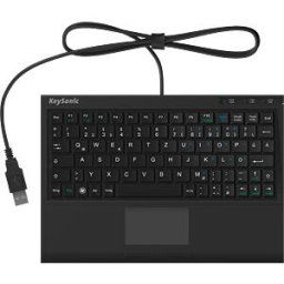 KEYSONIC KEYSON ACK3410 - Keyboard - USB - black - mini