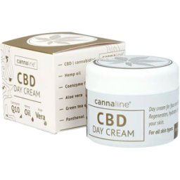 Cannaline Day Cream With Coenzyme Q10 And Hemp Oil, 50 Mg , 50 Ml,