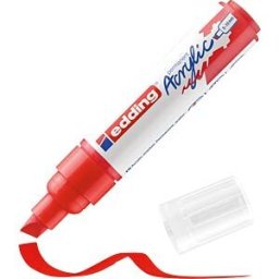 EDDING 5000RT - Acrylic marker, 5 mm-10 mm, traffic red